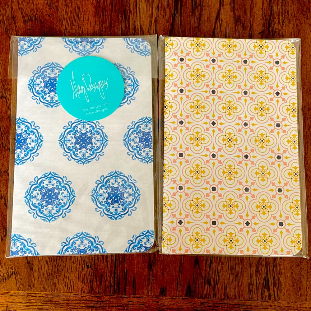 NWT- Diet and Excercise Journals-set of two
